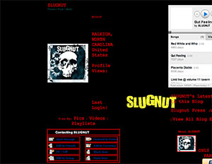 Slugnut on Myspace